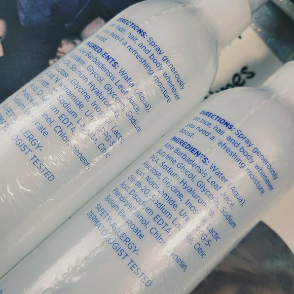 2 bottles of Nu Skin NuSkin NaPCA moisture mist + 1 DERMATIC EFFECTS 10 POUCHES - Picture 6 of 9